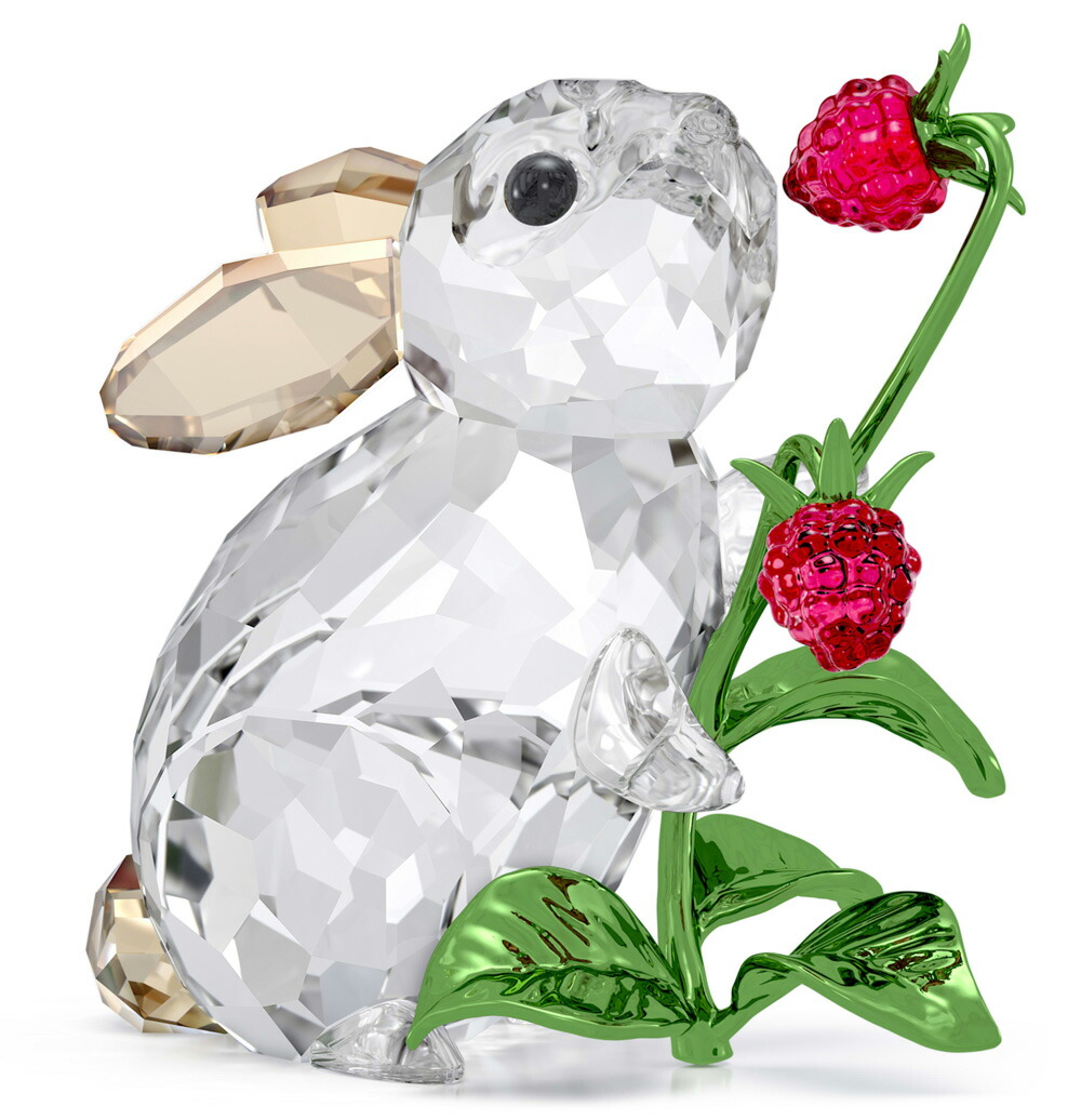 楽天市場】スワロフスキー SWAROVSKI Idyllia ウサギと木イチゴ