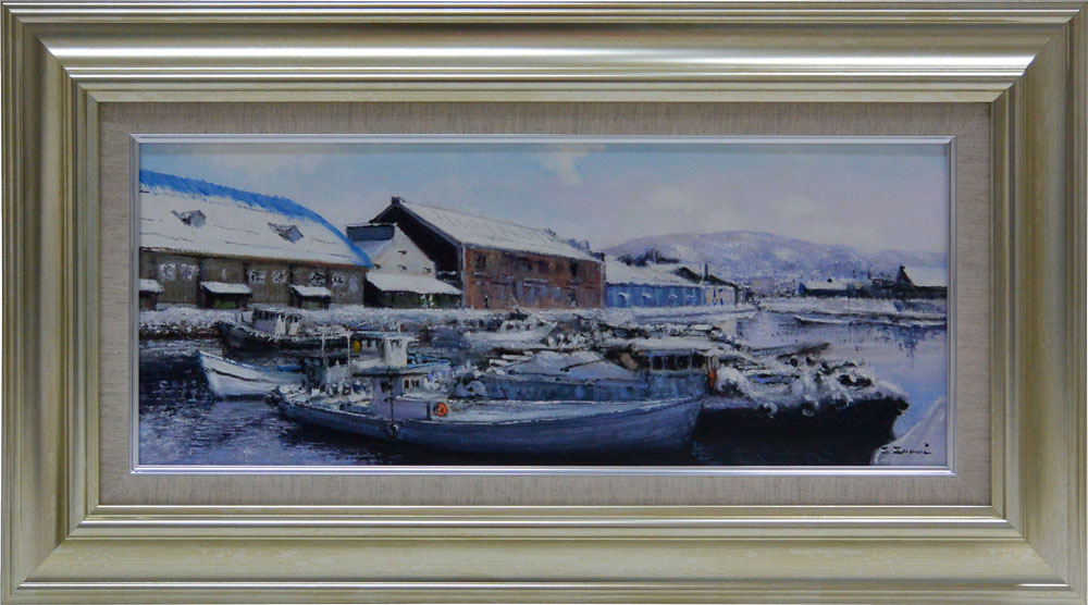 楽天市場】絵画 風景画 油絵 肉筆油彩画 地中海への道 王群作 風水