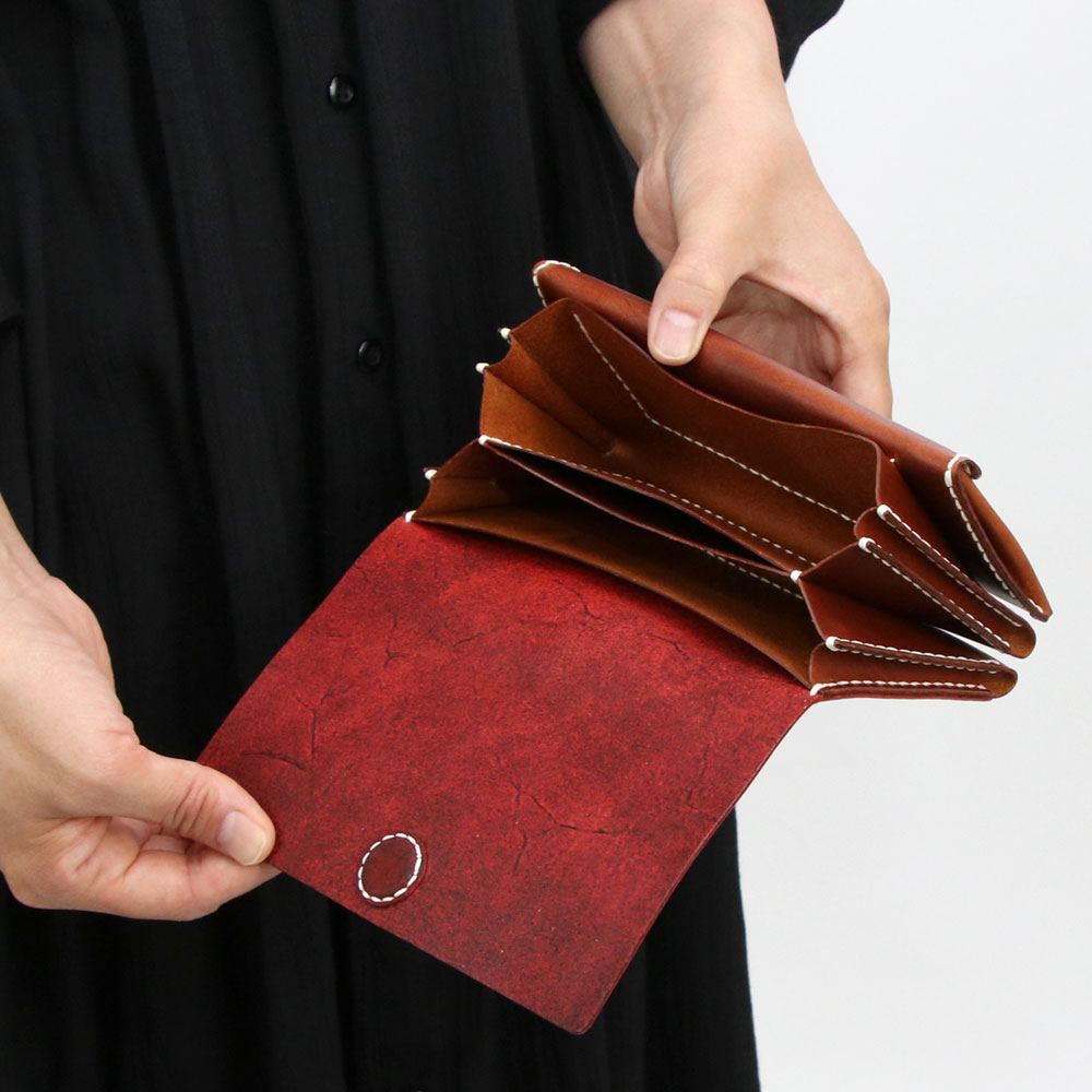 楽天市場】長財布 C WALLET 手縫い かぶせ LITSTA 日本製 本革 財布