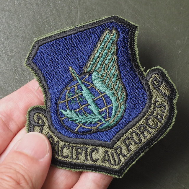 楽天市場】Military Patch（ミリタリーパッチ）PACIFIC AIR FORCE