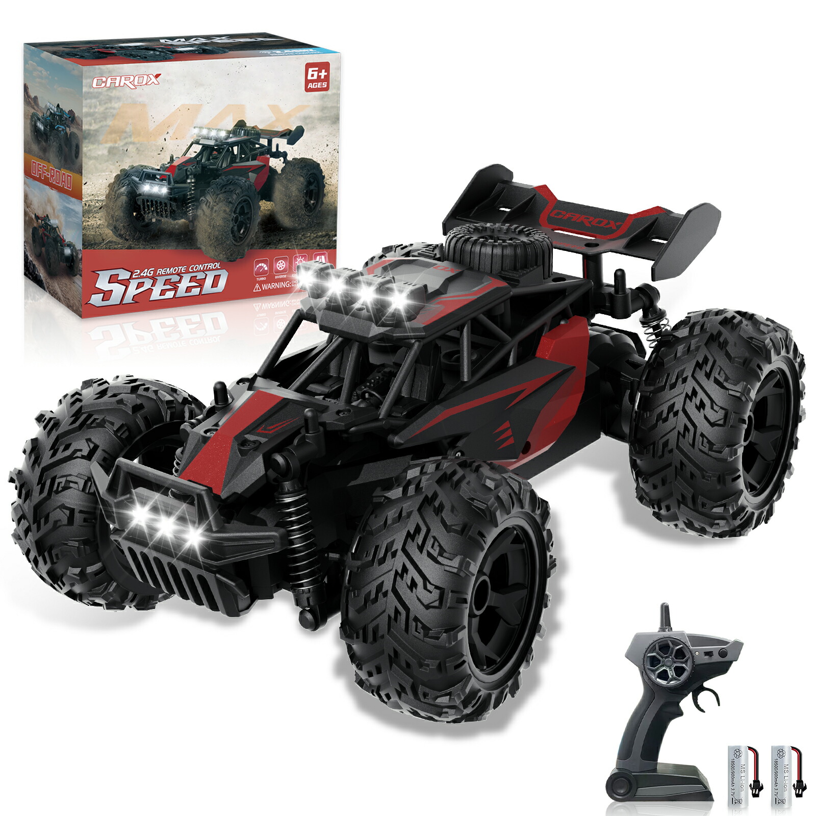 楽天市場】Carox ラジコンカー オフロード 高速25KM/H 速い 1/18RCカー