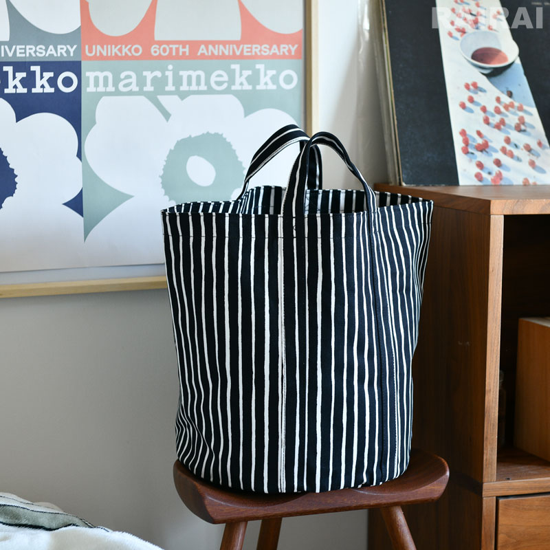 楽天市場】マリメッコ コンテナ ピッコロ ブラック×ホワイト marimekko