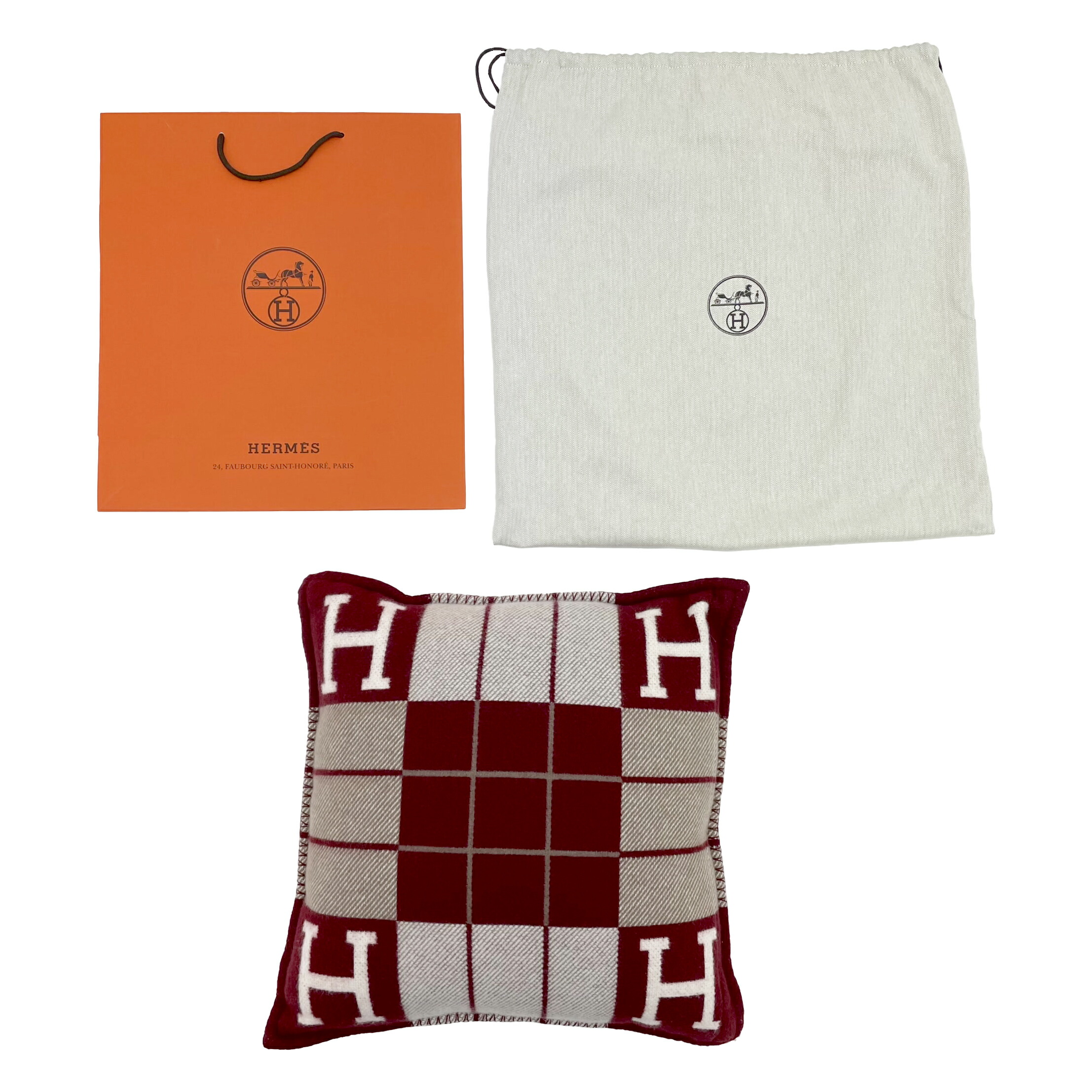 楽天市場】HERMES エルメス クッション アヴァロン3 PM