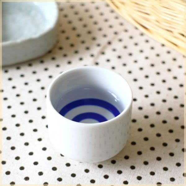 楽天市場】蛇の目お猪口 二勺半盃(45ml) 熱燗のおいしい季節です 利き