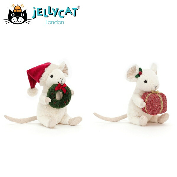 楽天市場】ジェリーキャット Merry Mouse Present / Wreath クリスマス