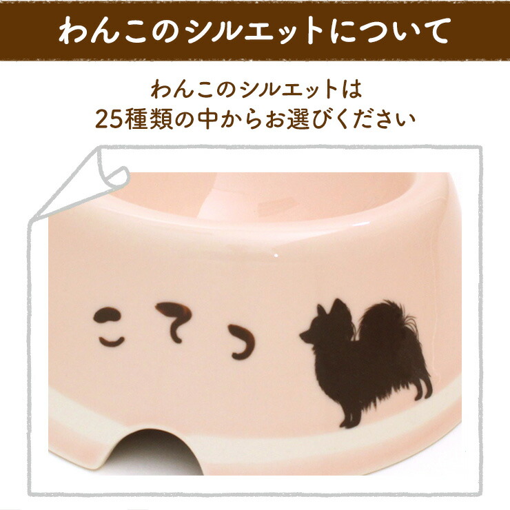 楽天市場】ペット食器(うちのこ) カスタムライン Sサイズ（小型犬