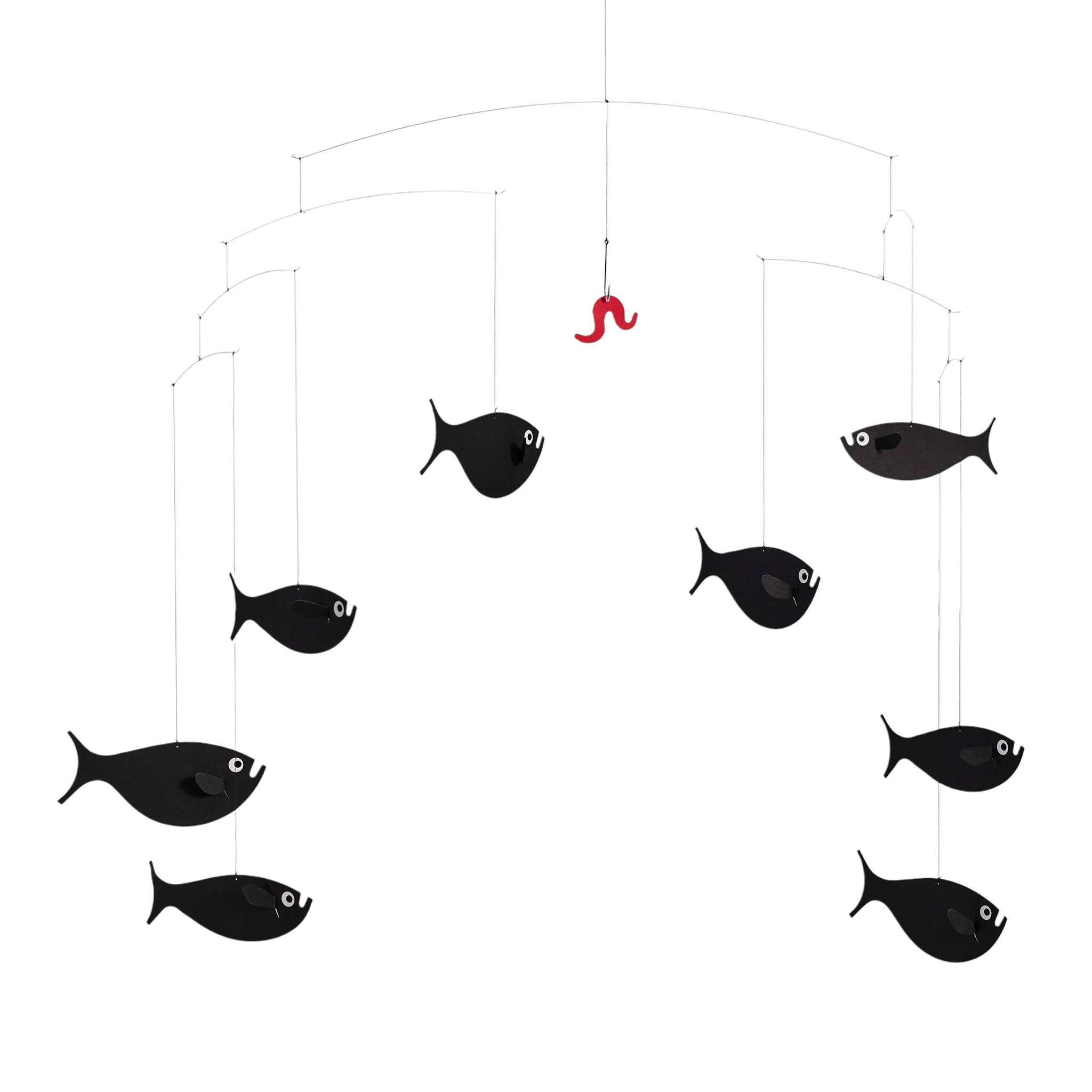 楽天市場】北欧 フレンステッドモビール Shoal of Fish 魚釣り
