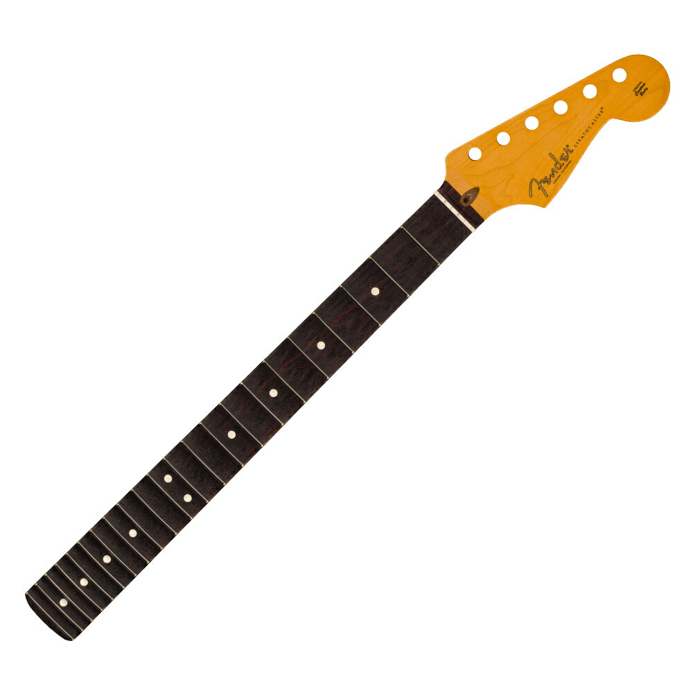楽天市場】fender roasted maple stratocaster neck, 22 jumbo frets