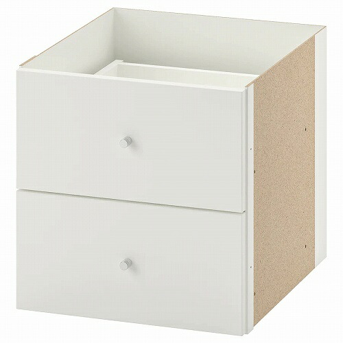 楽天市場】IKEA イケア インサート 引き出し2段 ホワイト 白 33x33cm