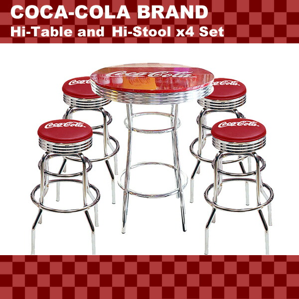 楽天市場】COCA-COLA BRAND コカコーラブランド ハイテーブル＆ハイ