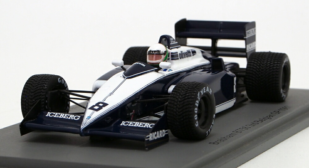 楽天市場】スパーク 1/43 ブラバム BT56 1987年 ベルギーGP 3位