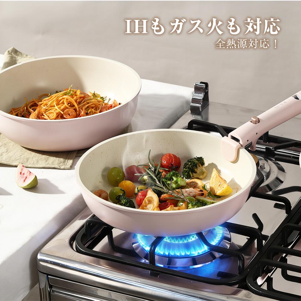 楽天市場】【大変お得！2000円OFF！】フライパン セット 16点 ガス火
