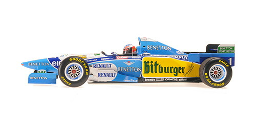 楽天市場】MINICHAMPS 1/18 ベネトン ルノー B195 ミハエル