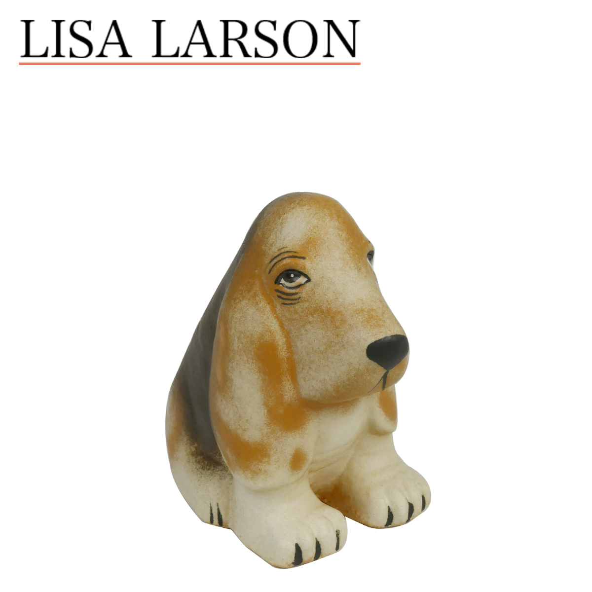 楽天市場】リサラーソン 置物 ケンネル バセット 動物 LisaLarson