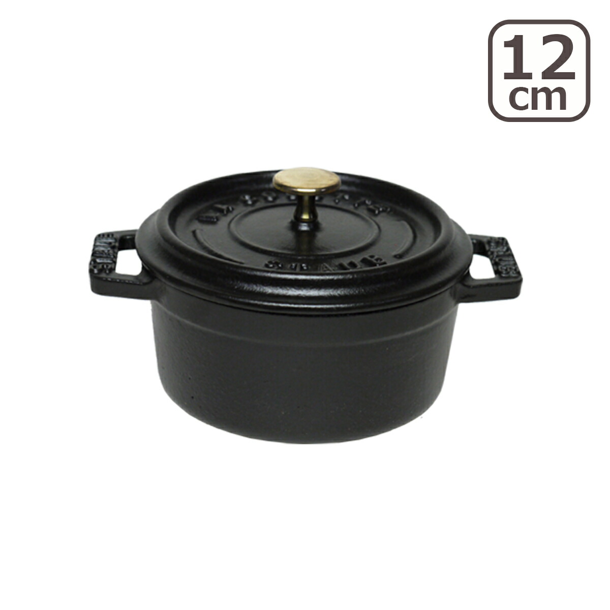 楽天市場】ストウブ 鍋 STAUB ピコ ココットラウンド 12cm ブラック