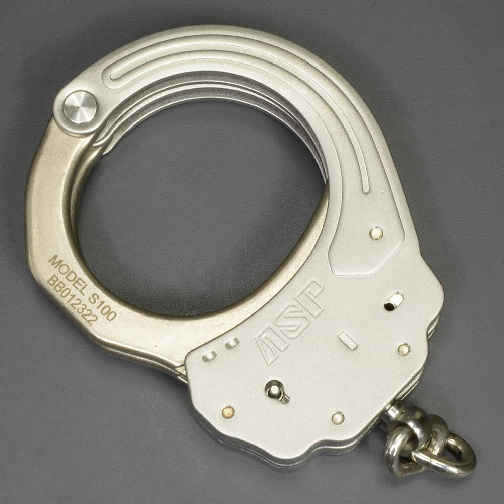 楽天市場】ASP 手錠 ハンドカフ Sentry Chain ダブルロック式 シルバー