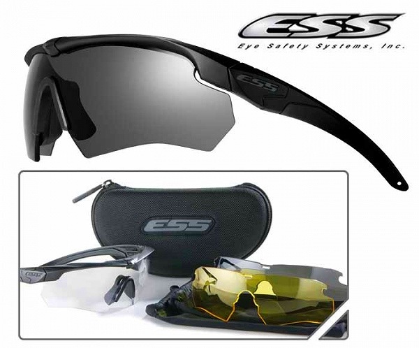 楽天市場】ESS シューティンググラス CROSSBOW 3LS クロスボウ 740