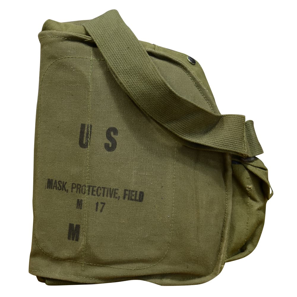 楽天市場】米軍放出品 ガスマスクバッグ M17ガスマスク用 [ 良い