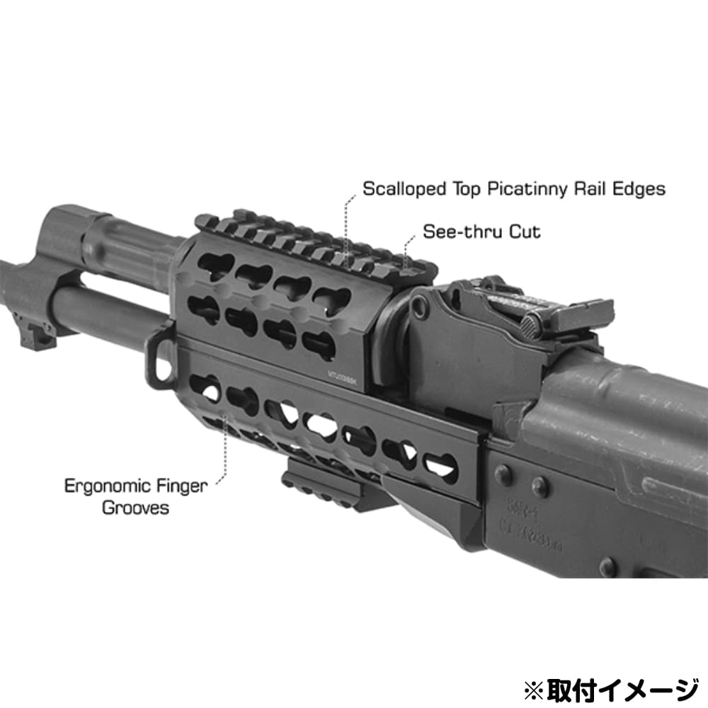 楽天市場】リーパーズ UTG PRO ハンドガード AK用 Keymod スーパー