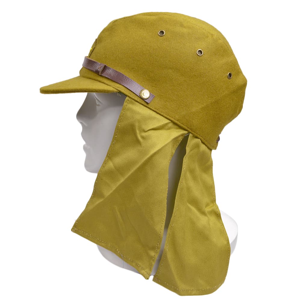 楽天市場】帽垂付き略帽 復刻品 大日本帝国陸軍 WW2 WWII 戦闘帽 軍帽