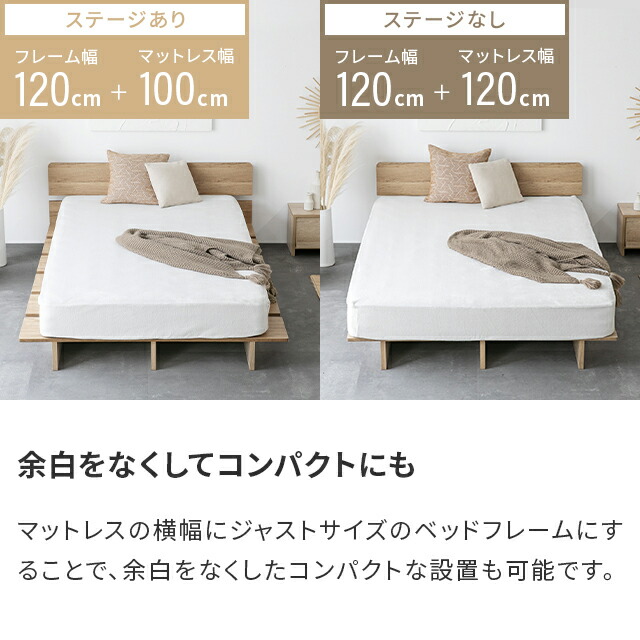 楽天市場】[即日出荷] ベッド ローベッド すのこベッド ステージベッド