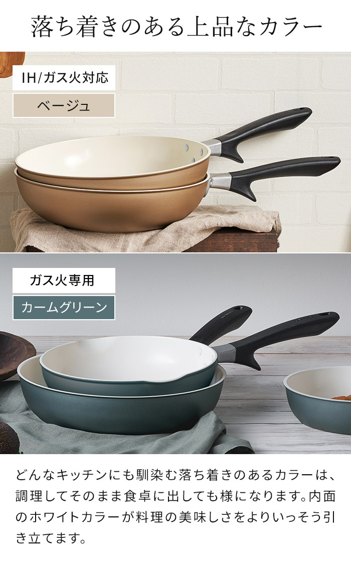 楽天市場】京セラ フライパン 卵焼き器 セラミックフライパン セラ