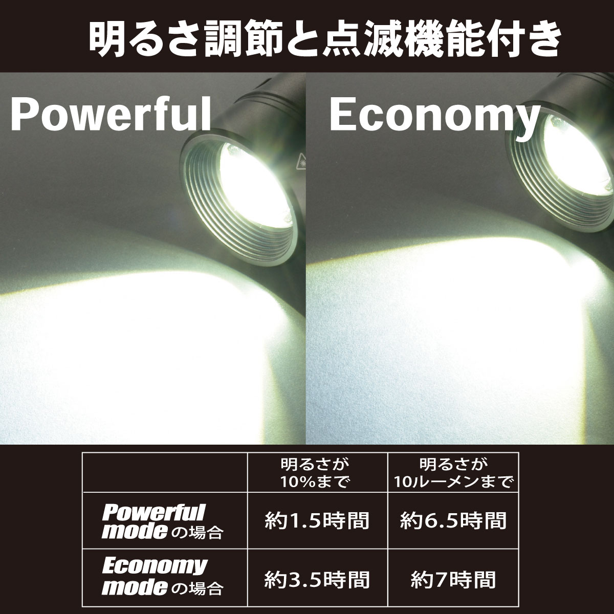 楽天市場】RadiusZ ラディウスZ 懐中電灯 LED 電池式 単3形9本 全光束