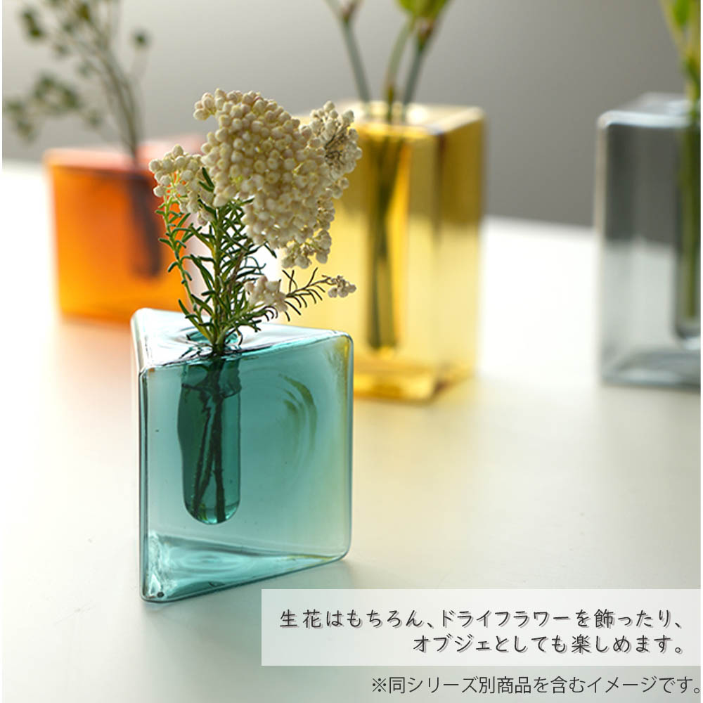 楽天市場】ガラスベース トライアングル シンプル おしゃれ かわいい