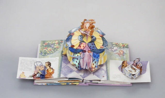 楽天市場】飛び出す絵本 仕掛け絵本 シンデレラ （とびだししかけ