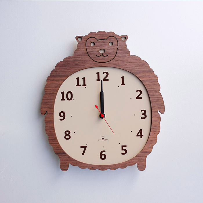 楽天市場】ヤマト工芸 CLOCK ZOO ヒツジ 羊 YK14-003 壁掛け時計