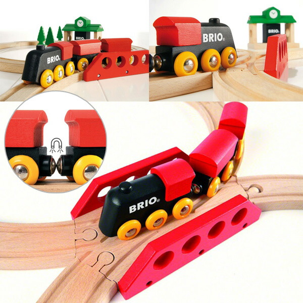 楽天市場】BRIO ブリオ レールウェイセット クラシックレール8の字