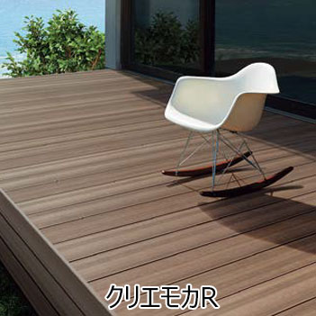 楽天市場】ウッドデッキ 人工木 工事付 樹ら楽ステージ 木彫 間口2間