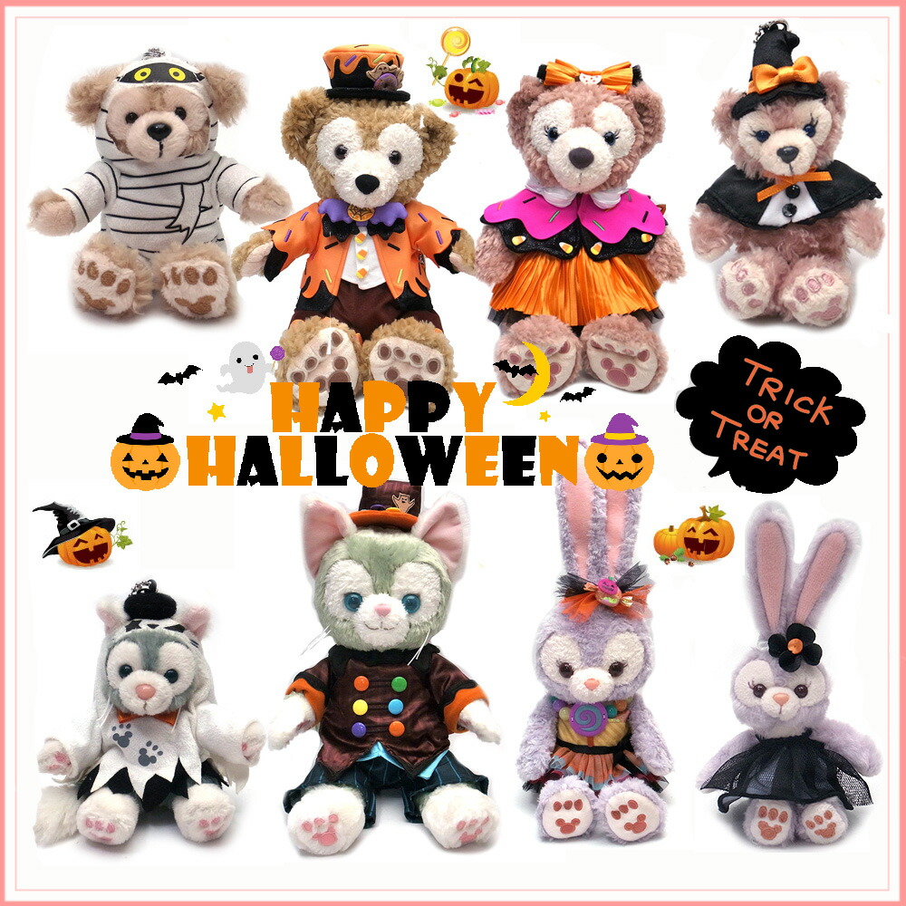 楽天市場】ミイラ男のダッフィー ストラップ ハロウィン 2017 お座り