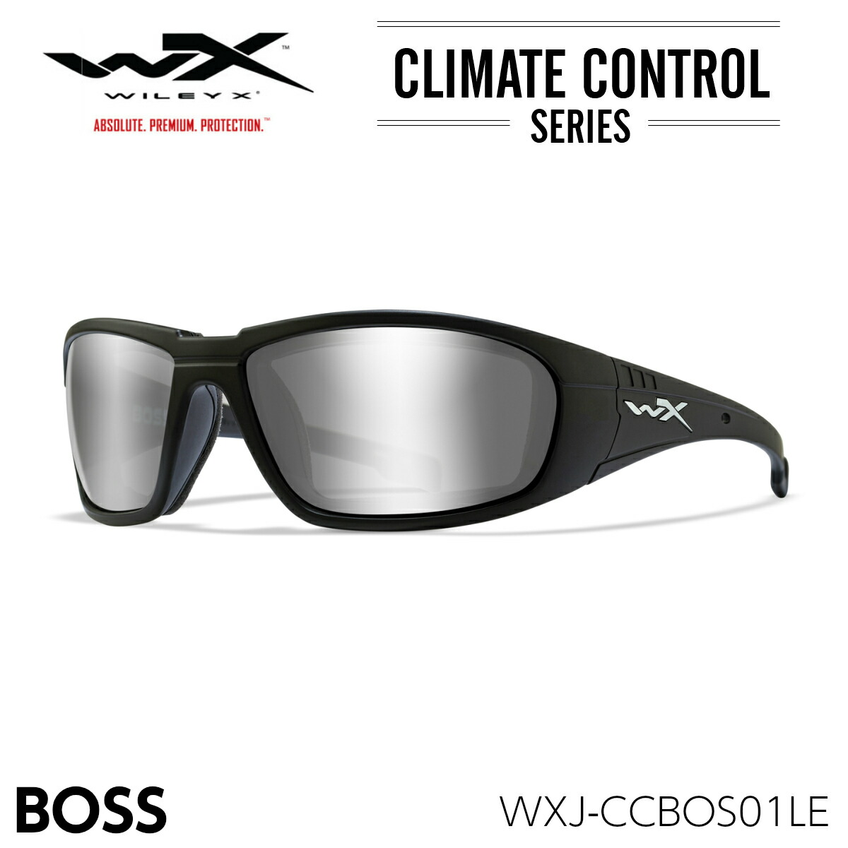 楽天市場】WILEY X （ワイリーX）サングラス WX BOSS WXJ-CCBOS01LE 米
