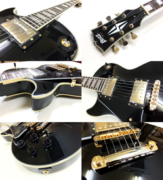 楽天市場】左利き エレキギター 初心者セット Blitz BLP-CST LH/BK