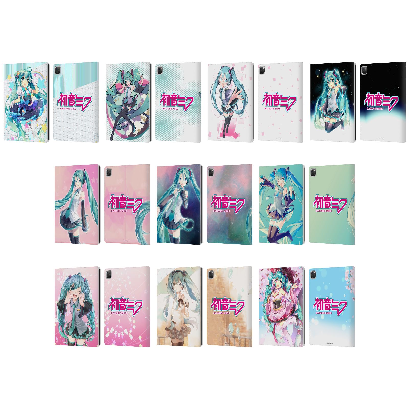 楽天市場】公式ライセンス Hatsune Miku グラフィック レザー手帳型