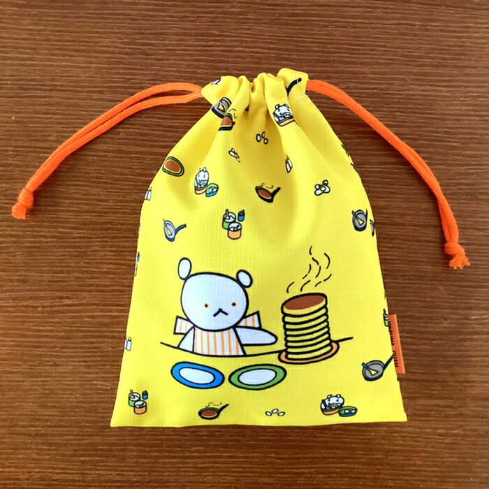 楽天市場】こぐまちゃん 巾着S イエロー わかやまけん しろくまちゃん