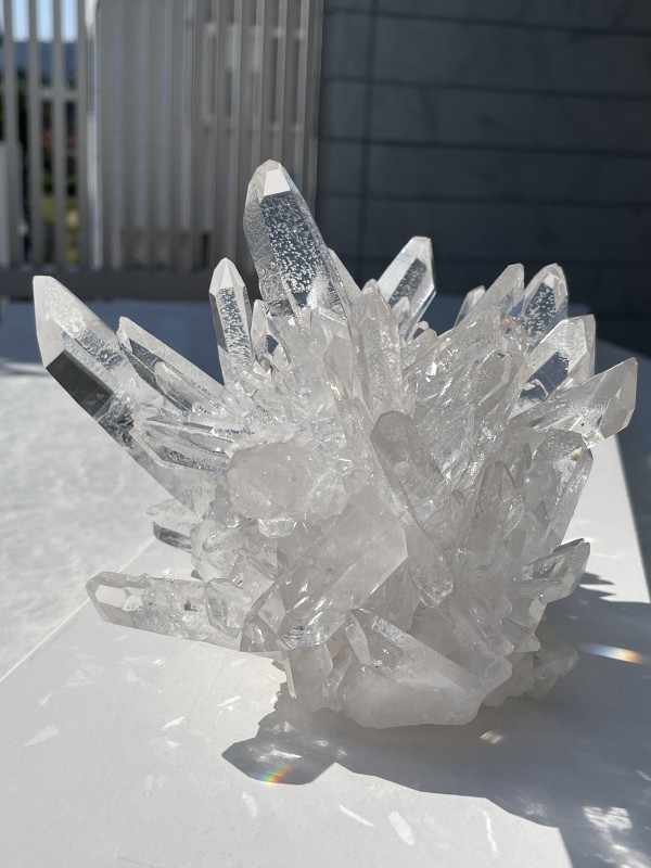 楽天市場】ゼッカ 水晶 クラスター ゼッカ デ ソウザ クリスタル