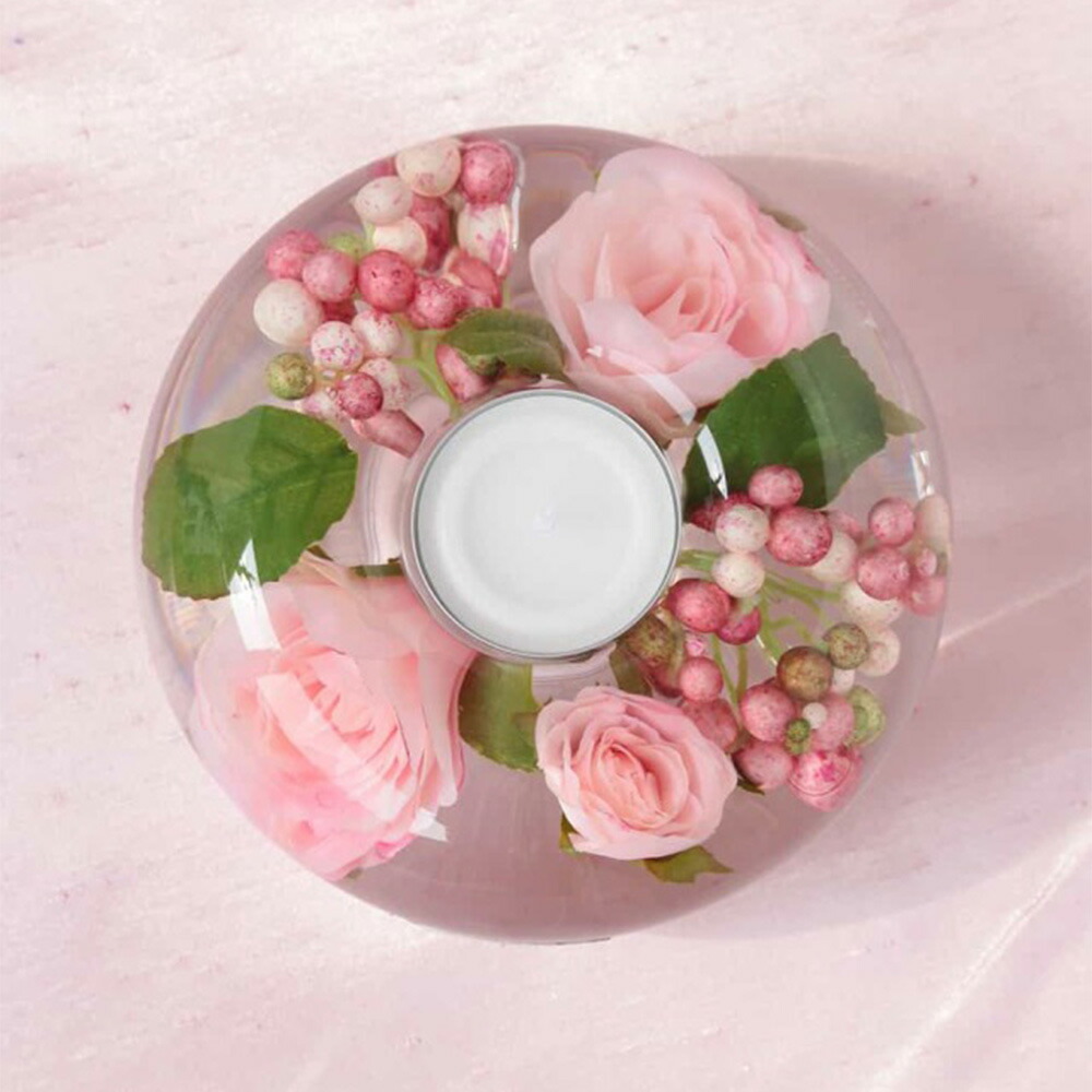 楽天市場】造花 薔薇 バラ キャンドルホルダープリマローズpk