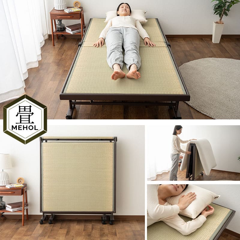 楽天市場】【本日18時〜6H全品P5倍】【5%OFFクーポン 25日迄】畳ベッド