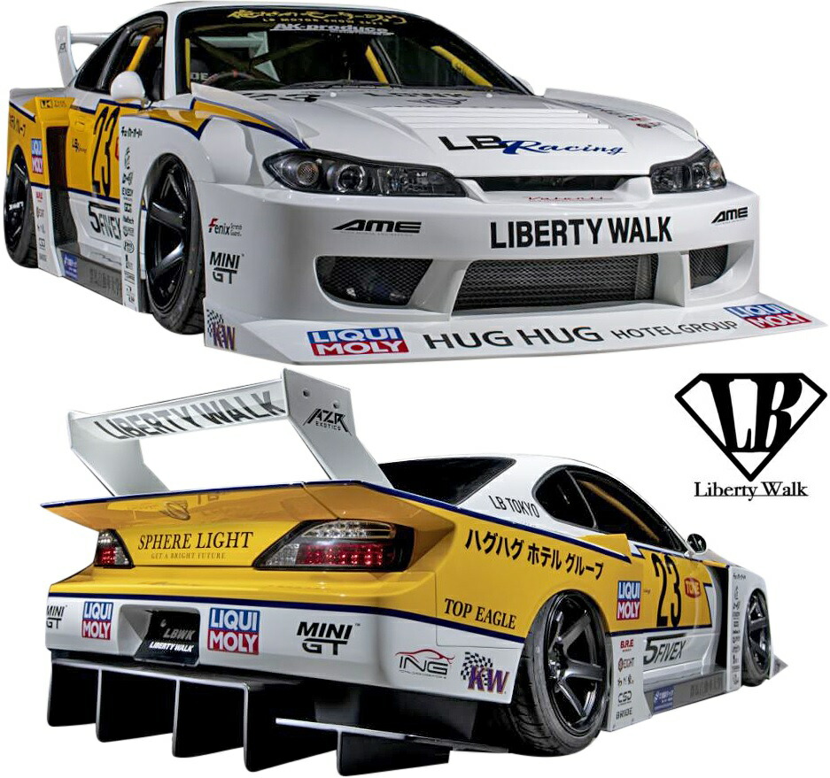 楽天市場】【M's】 NISSAN S15 シルビア (1999y-2002y) LB-Super