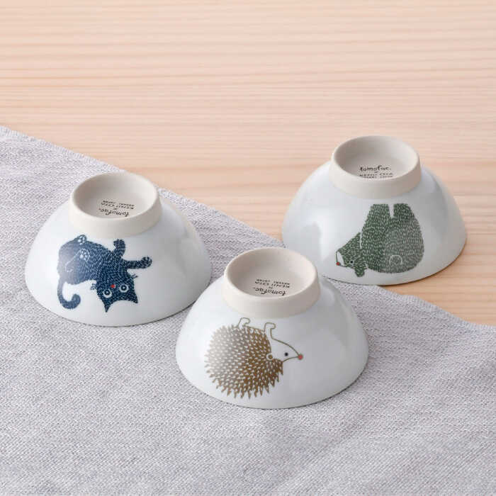 楽天市場】【ふるさと納税】【波佐見焼】スタンプzoo! 茶碗 3個セット