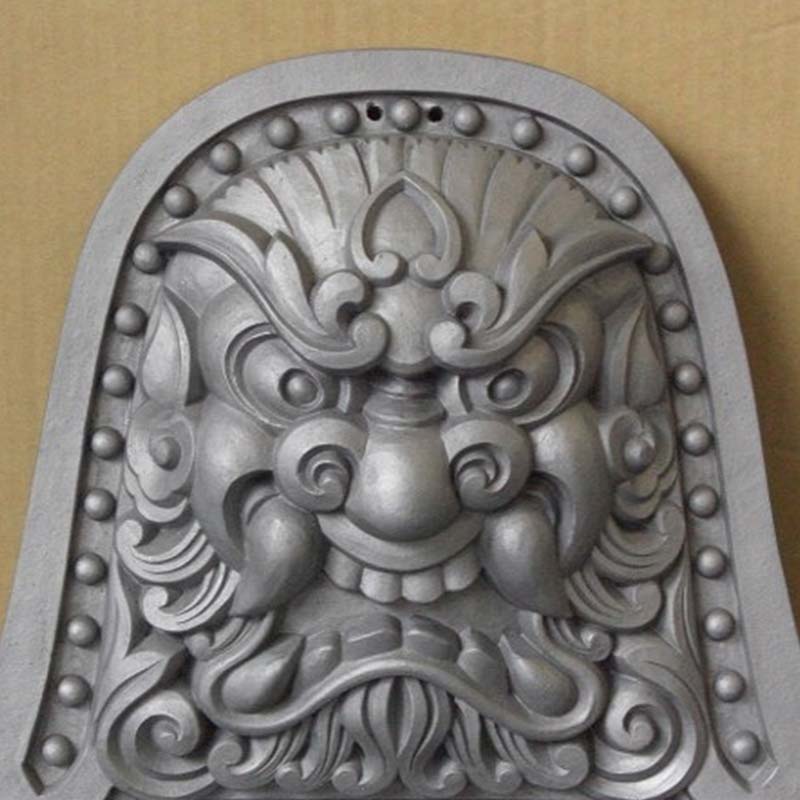 楽天市場】【ふるさと納税】鬼瓦 尺 古代鬼面 【兼松製瓦工業】 美濃
