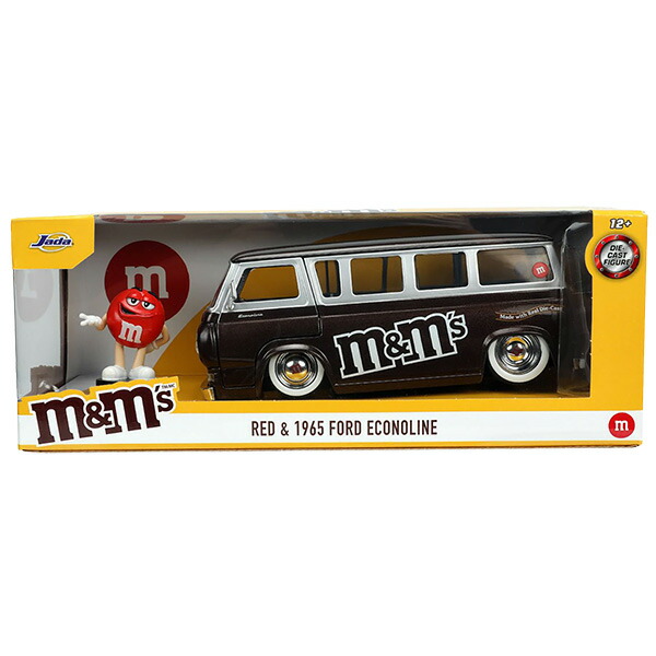 楽天市場】m&m's フィギュア ミニカー 1/24 フォード エコノライン