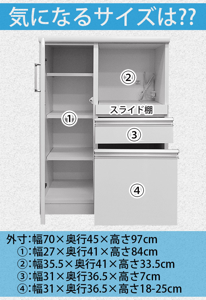 楽天市場】【11％OFFクーポン配布中！25日23:59迄】キッチンカウンター