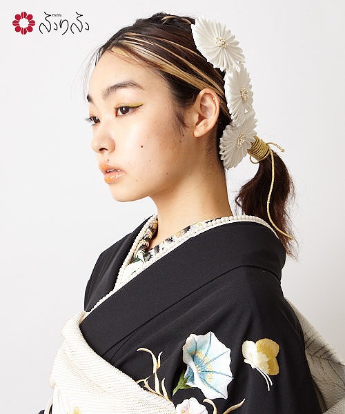 楽天市場】髪飾り「mumパールヘッドドレス」公式 ふりふ かんざし 髪