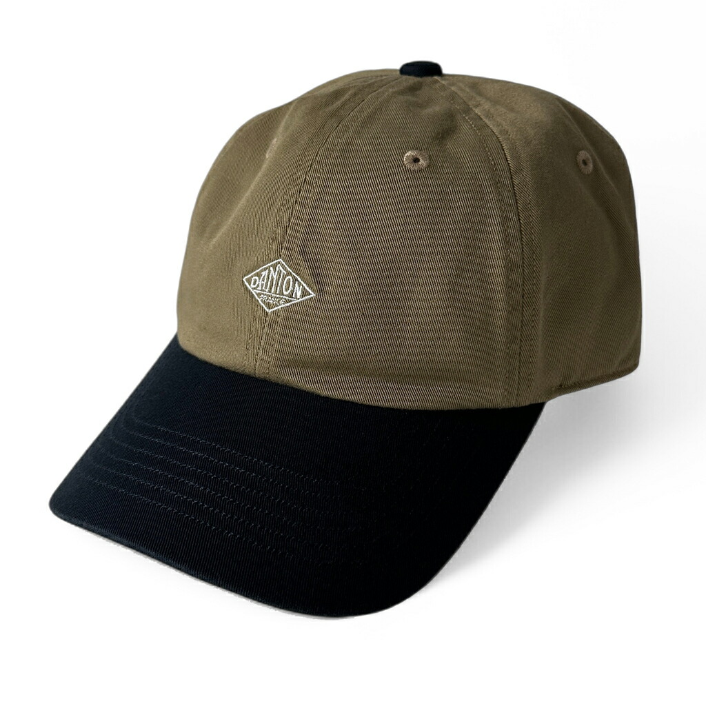 楽天市場】DANTON ダントン CHINO CLOTH 6PANEL CAP 2TONE チノ クロス