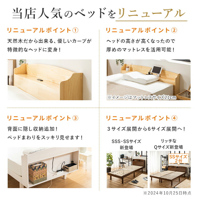 楽天市場】【ポイント5倍☆2/25 12:00〜23:59】 すのこベッド ベッド