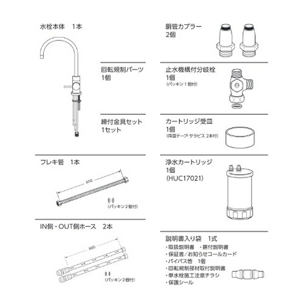 楽天市場】三菱ケミカルクリンスイ A113HU ビルトイン浄水器 アンダー