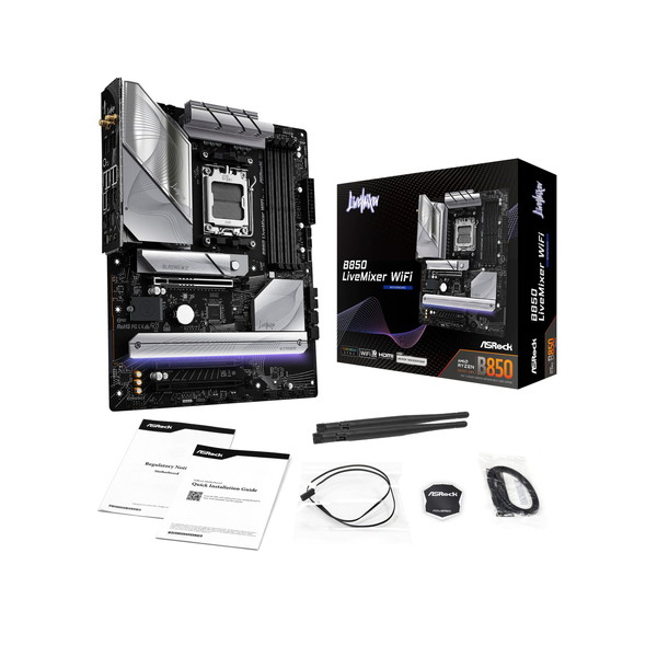 楽天市場】ASRock B850 LiveMixer WiFi [ATXマザーボード] 【KK9N0D18P